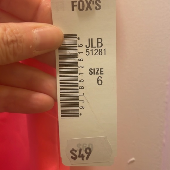 Collection by Julie Brown color block hot pink/navy dress in size 6 - Picture 8 of 10